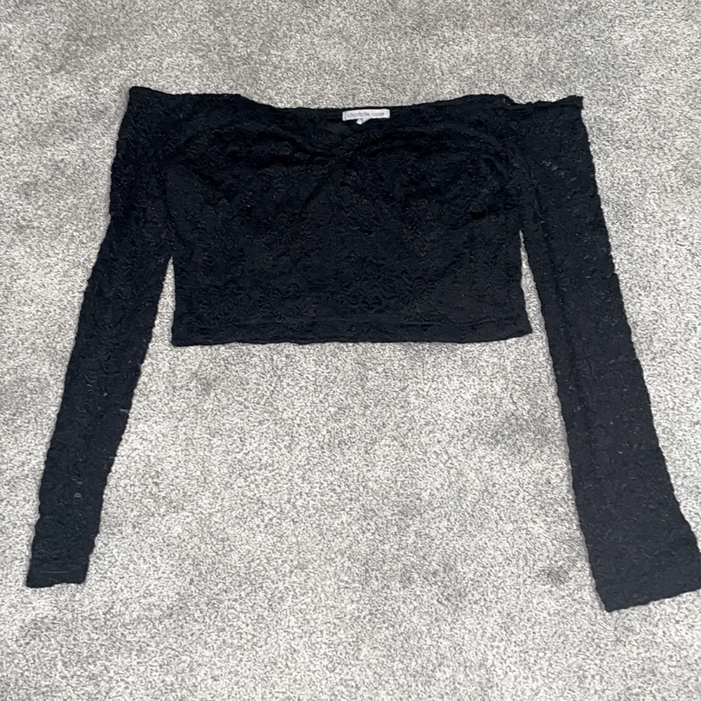 Charlotte Russe. Off the shoulder lace